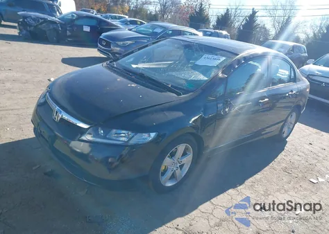 2008 Honda Civic Exl из США, поврежденный, VIN 2HGFA16908H503829